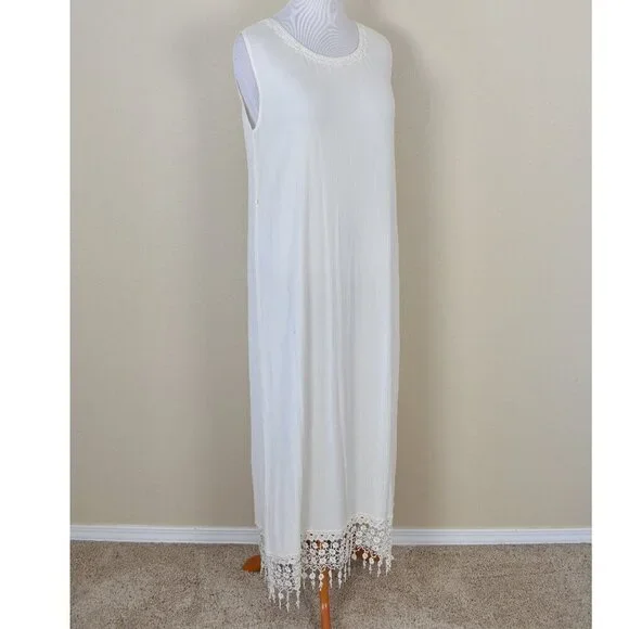 Vintage Magnet Art Lynn Yang Gauze Lace Dress and Jacket - M - Picture 8 of 14